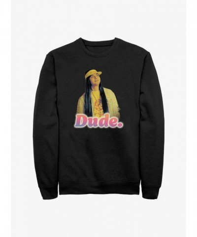 Stranger Things Inspired Argyle Sweatshirt - Black for Men