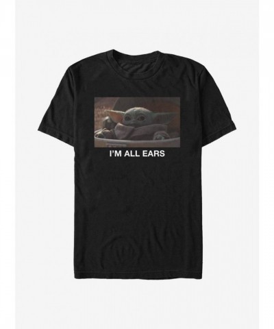 Star Wars Mandalorian Baby Yoda T-Shirt - Unisex Black