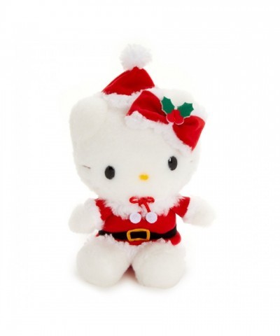 Hello Kitty Holiday Helper 8" Plush Santa Suit