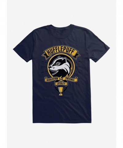 Harry Potter Hufflepuff Badger Patch T-Shirt for Men