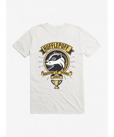 Harry Potter Hufflepuff Badger Patch T-Shirt for Men