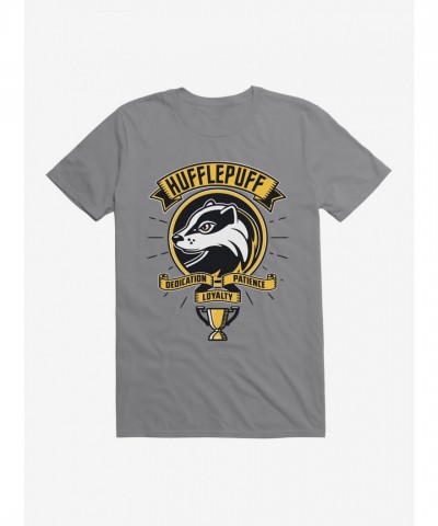 Harry Potter Hufflepuff Badger Patch T-Shirt for Men