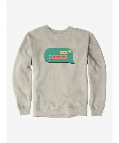 SpongeBob SquarePants Text Bubble Sweatshirt for Men