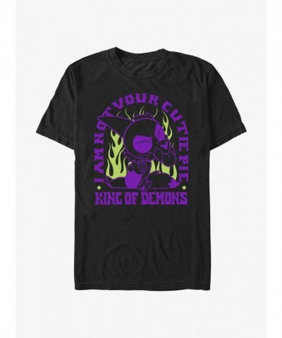 Disney Owl House Clawthorne Demon King Soft Cotton T-Shirt - Men's Black