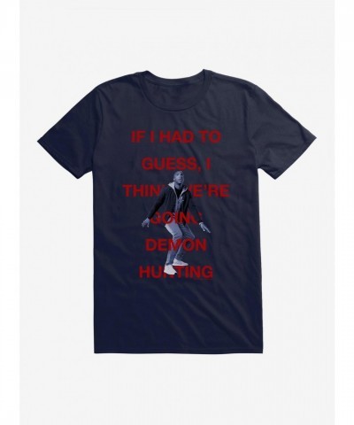 Doctor Who Thirteenth Doctor Ryan Demon Hunter Unisex T-Shirt - Blue