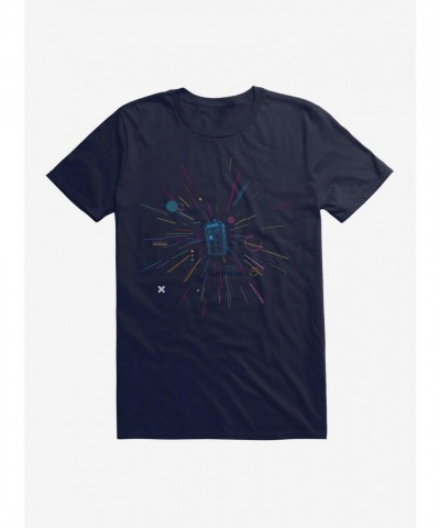 Doctor Who Thirteenth Doctor Rainbow TARDIS Men's T-Shirt