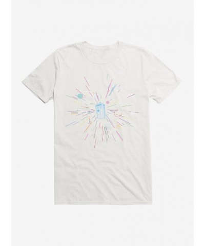 Doctor Who Thirteenth Doctor Rainbow TARDIS Men's T-Shirt