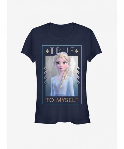 Frozen 2 Elsa Truth Graphic Tee for Girls - Blue