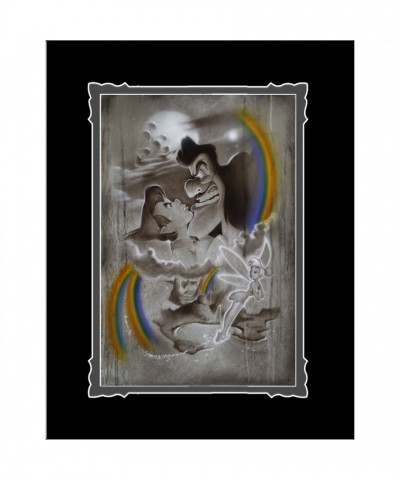 Peter Pan Fighting for Never Land Deluxe Print by Noah