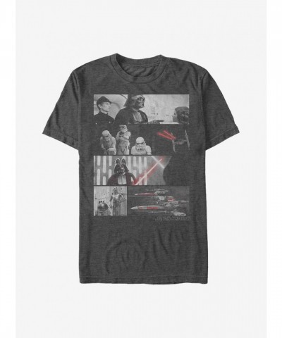 Star Wars Scenes Unisex Grey T-Shirt