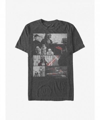 Star Wars Scenes Unisex Grey T-Shirt