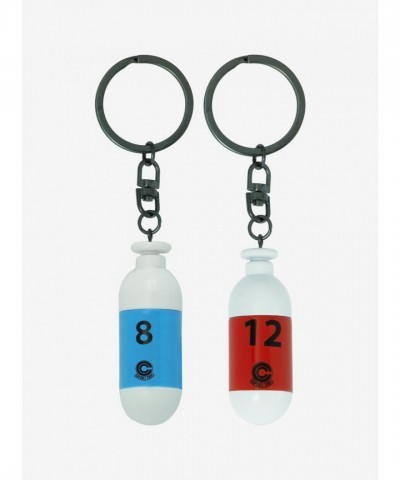 Dragon Ball Z Official 3D Capsule Keychain Set