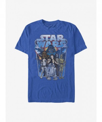 Star Wars Classic Battle Shirt - Comfortable Men's Blue